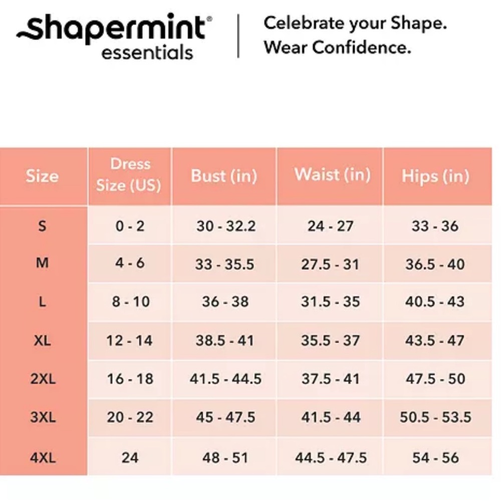 Shapermint Shaper Scoop Neck Cami Style Number 62001  White - Picture 4 of 5